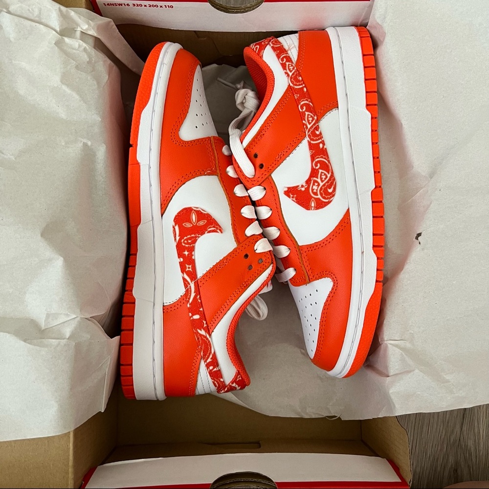 Nike Dunk Low Essential “Paisley Pack Orange”